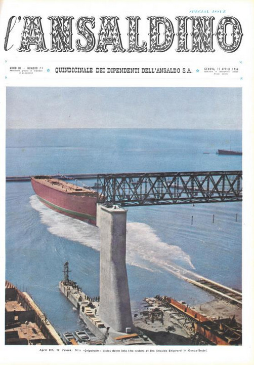 L&#039;Ansaldino, n. 8, 1956